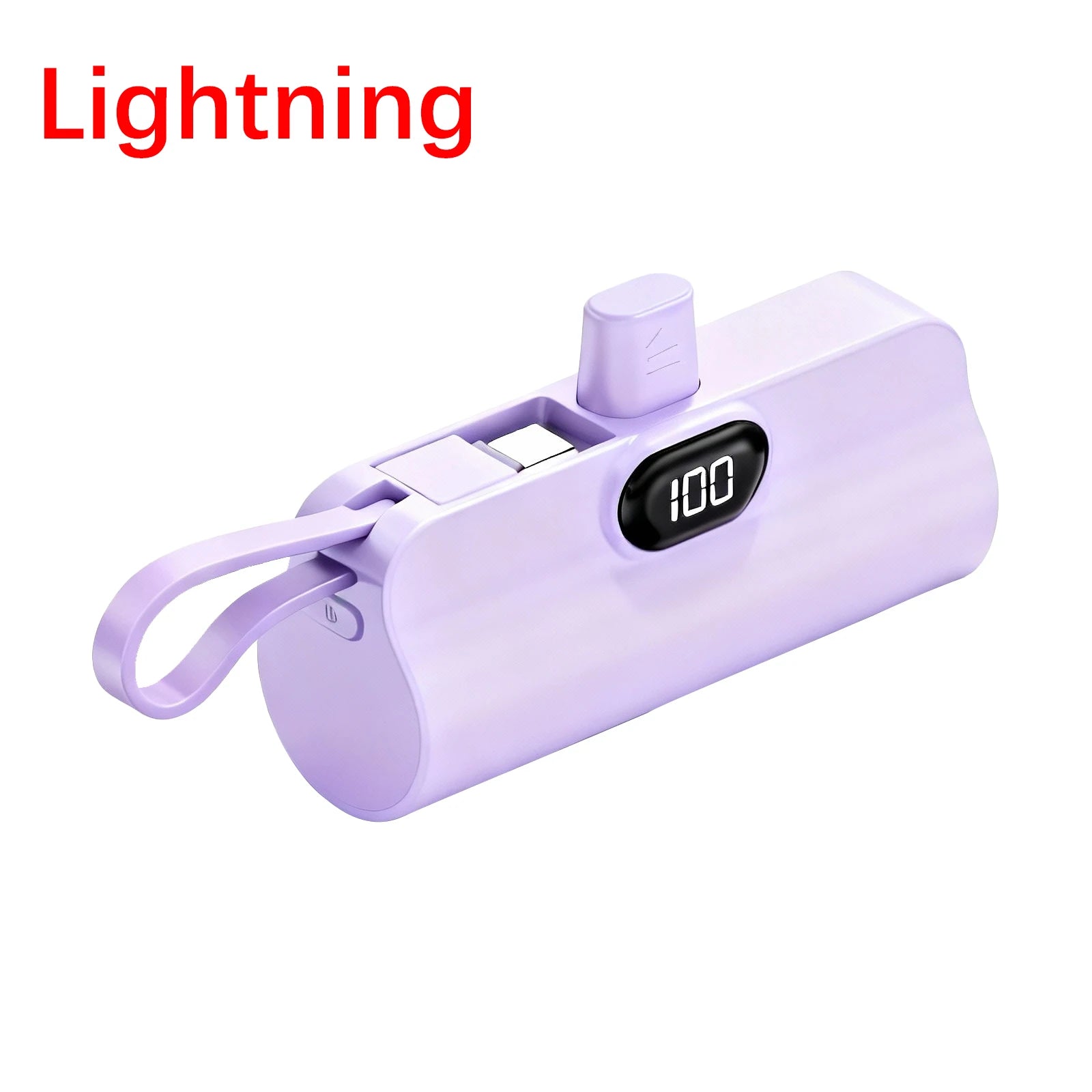 Pocket-sized Mini Power Bank Compact External Battery Portable Charger 5000mAh Spare Battery for iPhone Samsung Xiaomi