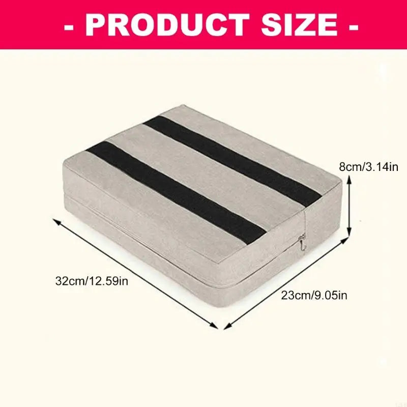 Portable Child Car Lightweight Linen Fabric Designs Travel Seats for Travel Safety & Comfortable Breathable Support A2UB