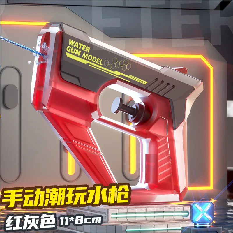 Summer Water Gun non Electric Pistol High-pressure Full Automatic Shooting Water Beach Toy Gun For kid Children Boys Girls Gift