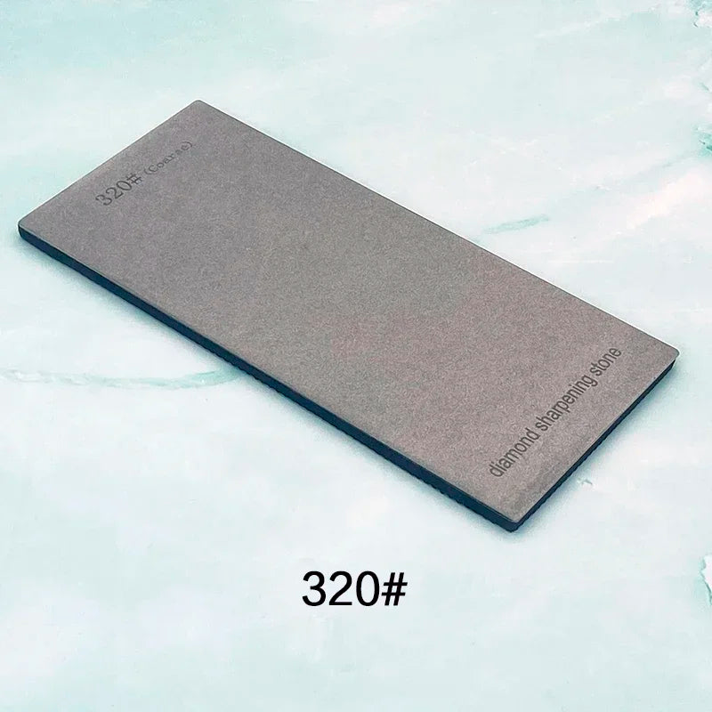 120/600/1500/3000 Grit Diamond Sharpening Stones Knife Sharpener Anti-skid Base Kitchen Knife Sharpening Tool Set Flake Plate